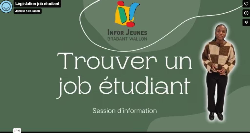 Vidéo - Légilsation Job étudiant